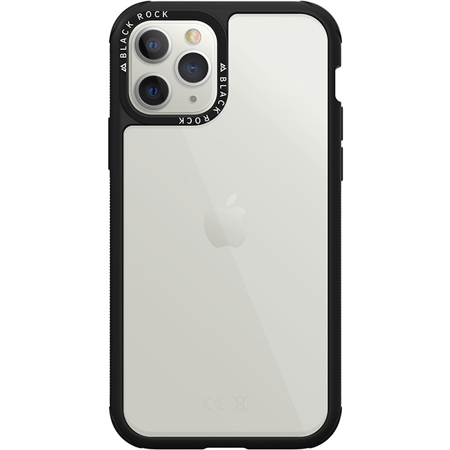 Tok Black Rock Robust Transparent for Apple iPhone 11 Pro, Black - OPENBOX (Bontott csomagolás, teljes garancia)