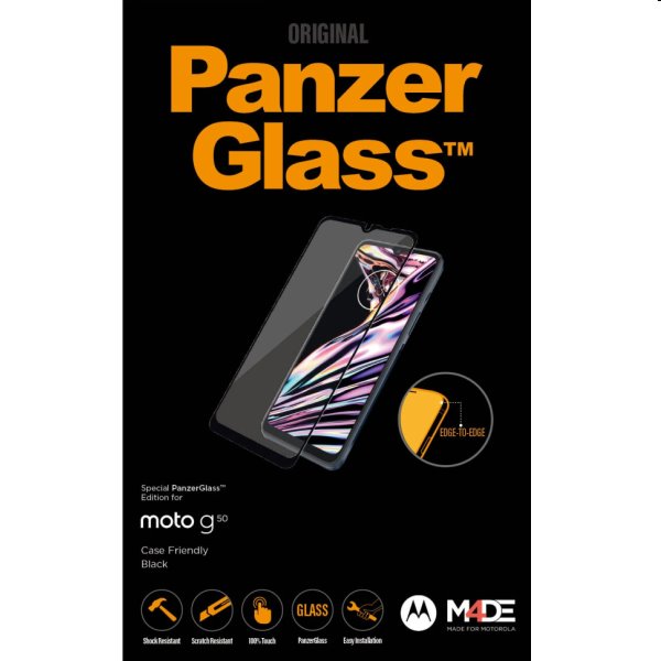 Temperált védőüveg PanzerGlass Case Friendly for Motorola Moto G50 5G