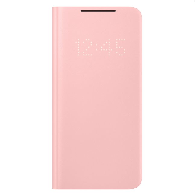 Tok LED View Cover  Samsung Galaxy S21 - G991B, pink (EF-NG991P)