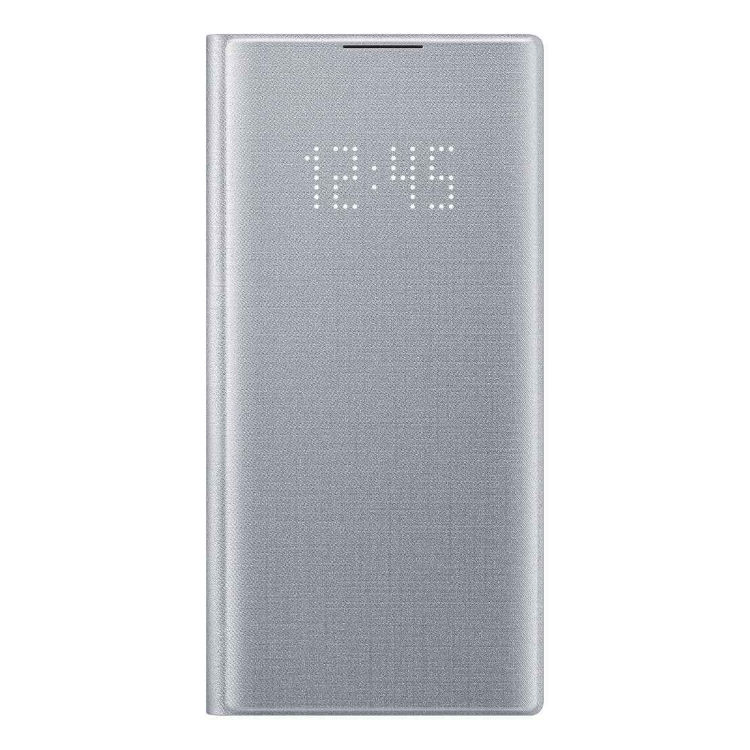 Tok Samsung LED View Cover EF-NN970PSE for Samsung Galaxy Note 10 - N970F, Silver