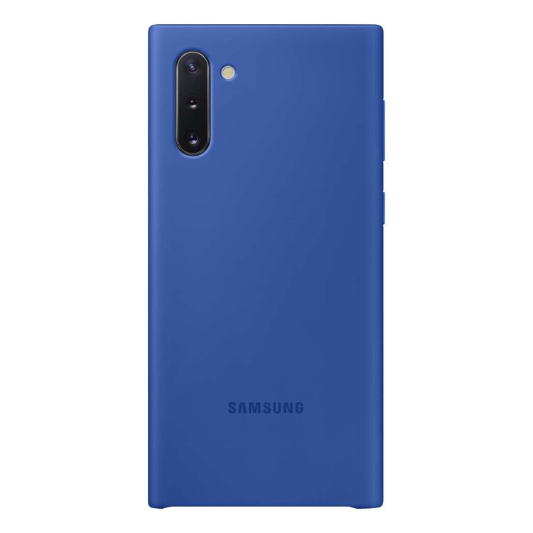 Tok Samsung Silicone Cover EF-PN970TLE for Samsung Galaxy Note 10 - N970F, Blue