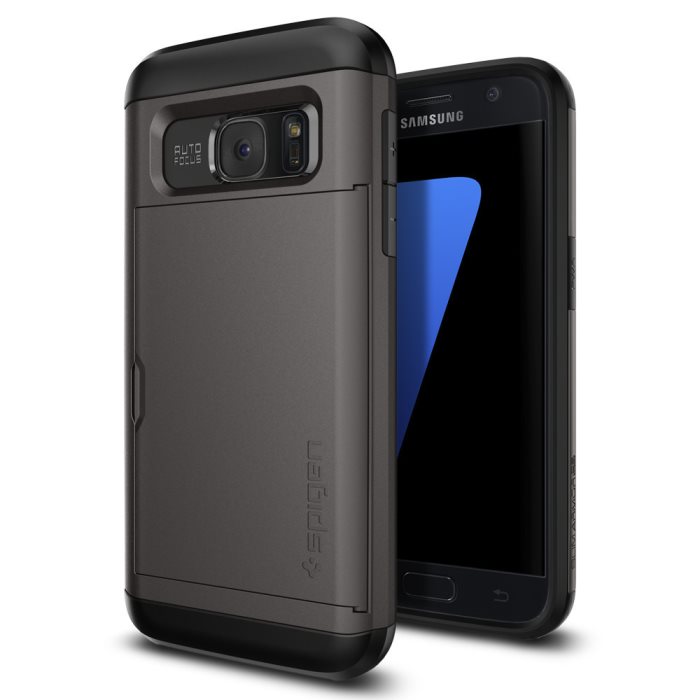 Spigen Slim Armor CS tok Samsung Galaxy S7 - G930F, GunMetal
