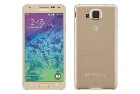 Samsung Galaxy Alpha - G850, 32GB | Gold, C osztály - használt, 12 hónap garancia