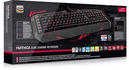 Gamer billentyűzet Speedlink Parthica Core Gaming Keyboard