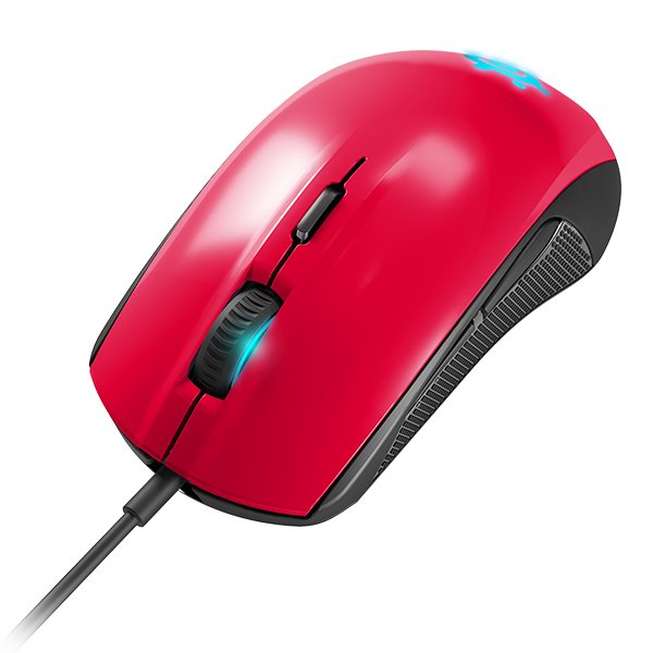 SteelSeries Rival 100, forged red
