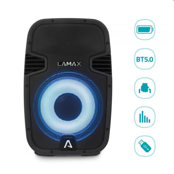 LAMAX PartyBoomBox500, vezeték nélküli hangszóró
