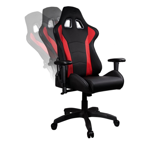 Cooler Master gamer szék CALIBER R1, black-red