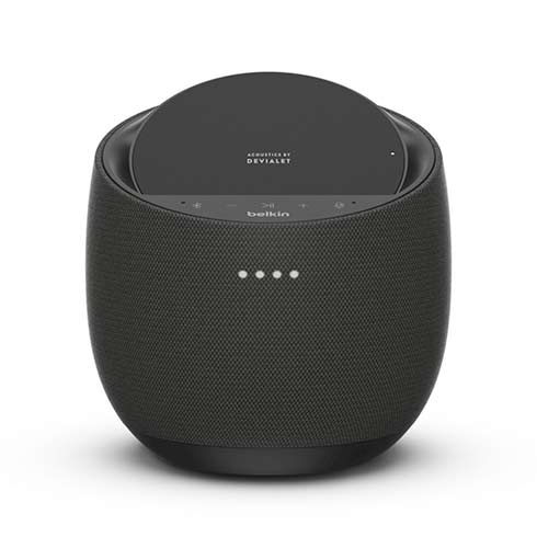 Belkin Soundform Elite Hi-Fi Smart hangszóró + Wireless Charger - Black