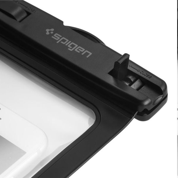 Spigen Velo A600 univerzális vízálló Tok for smartphones, fekete