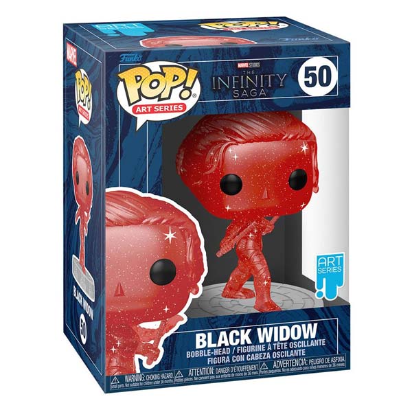 POP! Art Series: Fekete Widow (Marvel)
