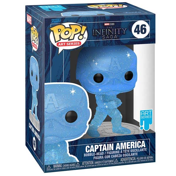 POP! Art Series: Captain America (Marvel)