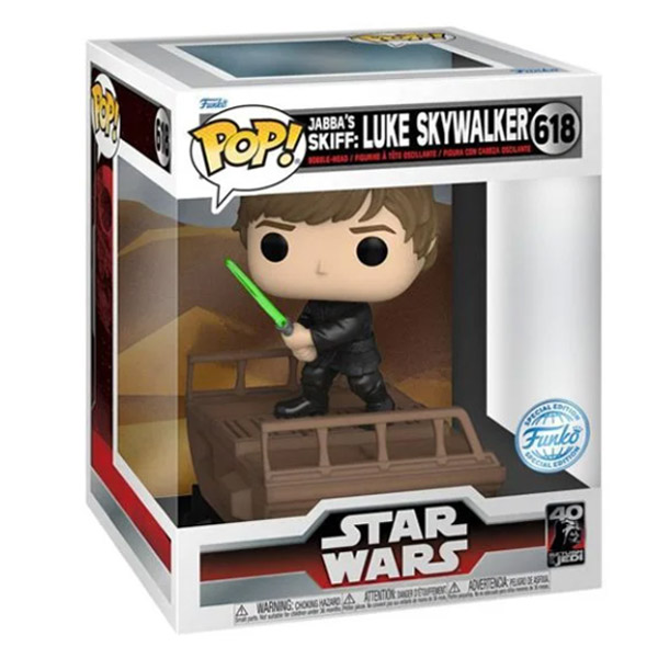POP! Deluxe: RoTJ BaS - Luke Skywalker (Star Wars) Special Kiadás, figura