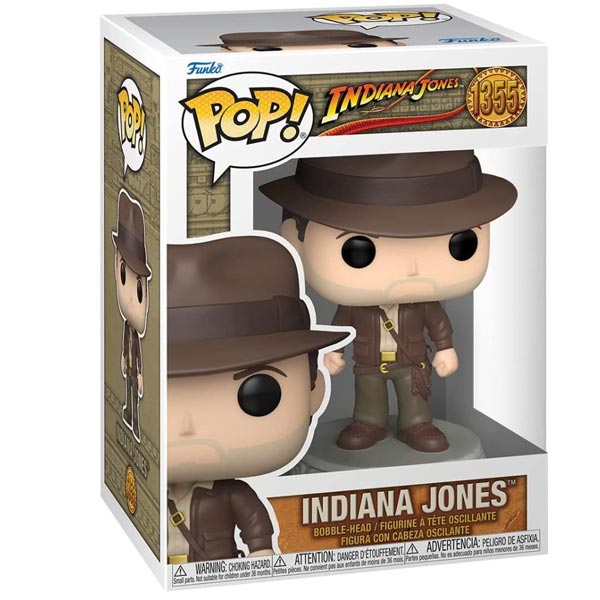 POP! Movies: Indiana Jones with Jacket (Az elveszett frigyláda fosztogatói) figura