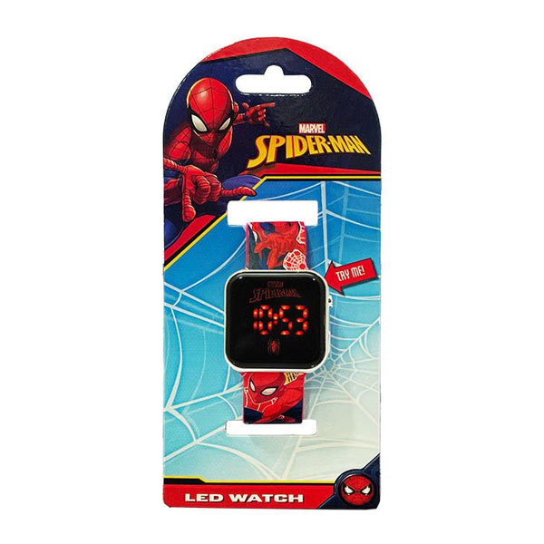 Kids Licensing LED gyerekóra Marvel Spider-man v.2