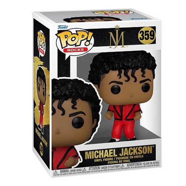 POP! Rocks: Michael Jackson (Thriller) figura
