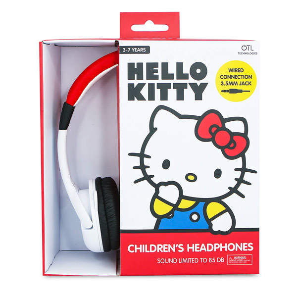Vezetékes gyerekfülhallgató OTL Technologies Hello Kitty fülekkel