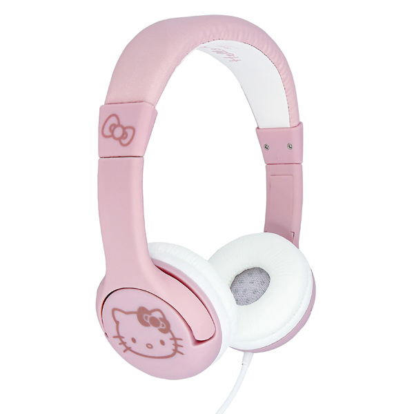 Vezetékes gyerekfülhallgató OTL Technologies Hello Kitty Soft rózsaszín & Rose arany