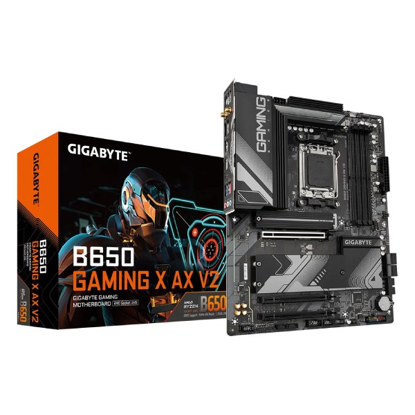 Gigabyte B650 GAMING X AX V2 alaplap, AMD B650, AM5, 4xDDR5, ATX
