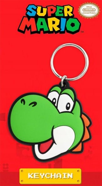 Kulcstartó Yoshi (Super Mario)