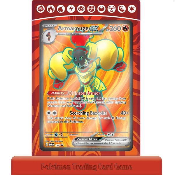 Kártyajáték Pokémon TCG: Armarouge ex Premium (Pokémon)
