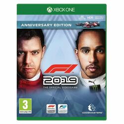 F1 2019: The Official Videogame (Anniversary Kiadás) [XBOX ONE] - BAZÁR (használt)