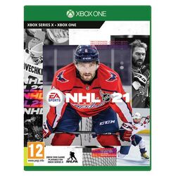 NHL 21 CZ [XBOX ONE] - BAZÁR (használt termék)