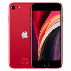Apple iPhone SE (2020) 128GB, red, C osztály - használt, 12 hónap garancia