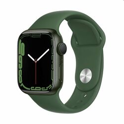 Apple Watch Series 7 GPS (45mm), green, C osztály - használt, 12 hónap garancia