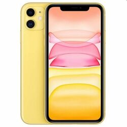 Apple iPhone 11, 128GB, yellow, B osztály - használt, 12 hónap garancia