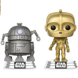 POP! C-3PO a R2-D2, 2-csomagolás (Star Wars) | pgs.hu