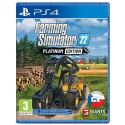 Farming Simulator 22 (Platinum Edition) [PS4] - BAZÁR (használt termék)