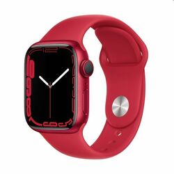 Apple Watch Series 7 GPS (41mm), (PRODUCT)RED, A osztály - használt, 12 hónap garancia