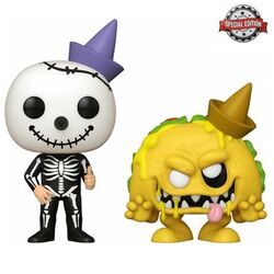POP! Ad Icons: Jack in the Box Skeleton Jack & Monster Taco Special Kiadás