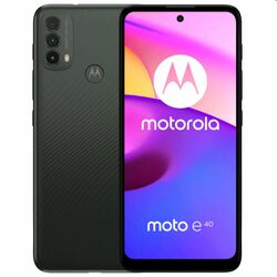 Motorola Moto E40, 4/64GB, szürke, B osztály - használt, 12 hónap garancia
