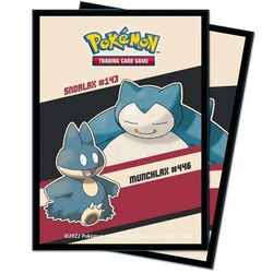 UP Deck Protector Sleeves Snorlax & Munchlax (65 Sleeves) (Pokémon) védőtokok kártyákra