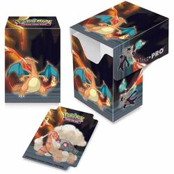 Kártyadoboz UP Full View Deck Box Scorching Summit (Pokémon)