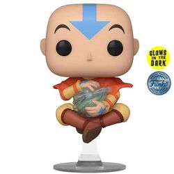POP! Animation: Aang Floating (Avatar The Last Airbender) Special Kiadás (Glows in The Dark) | pgs.hu