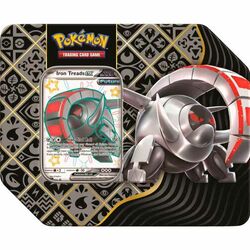 Kártyajáték Pokémon TCG: Scarlet & Violet Paldean Fates Premium Tin Iron Treads EX (Pokémon)