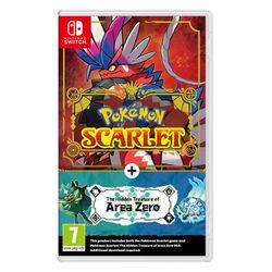 Pokémon Scarlet + Area Zero DLC [NSW] - BAZÁR (használt termék)