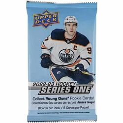 2022/23 Upper Deck Series 1 Hockey Retail Kártyacsomag