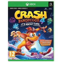 Crash Bandicoot 4: It’s About Time [XBOX ONE] - BAZÁR (használt termék)