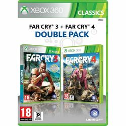 Far Cry 3 + Far Cry 4 CZ (Double Pack) [XBOX 360] - BAZÁR (Használt termék)