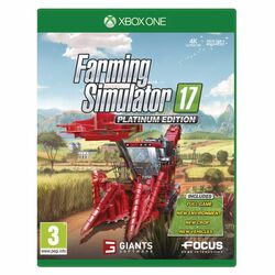 Farming Simulator 17 (Platinum Kiadás) [XBOX ONE] - BAZÁR (Használt termék)