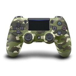 Sony DualShock 4 Vezeték nélküli Vezérlő v2, green camouflage - BAZÁR (Használt termék , 12 hónap garancia)