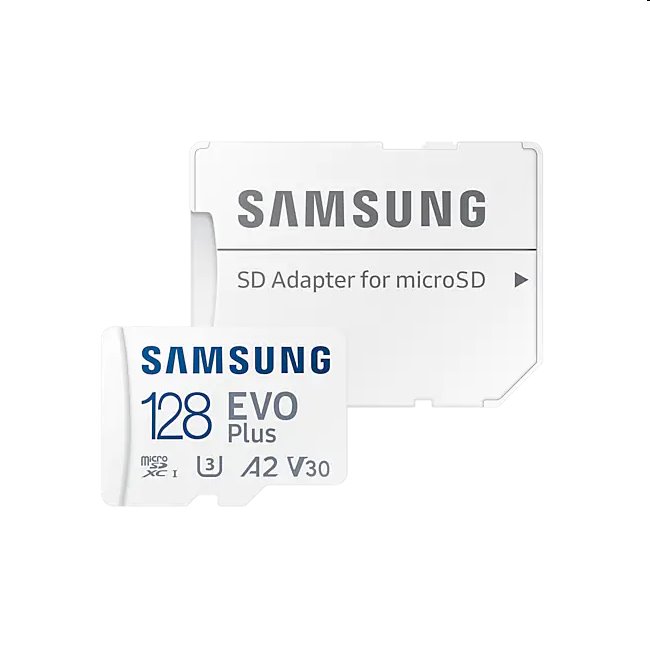 Samsung EVO Plus Micro SDXC 128GB (2021) + SD adapter