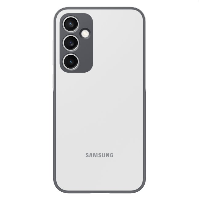 Silicone Cover tok Samsung Galaxy S23 FE számára, light szürke