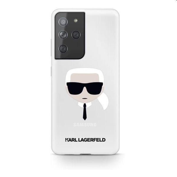 Tok Karl Lagerfeld PC/TPU Head for Samsung Galaxy S21 Ultra - G998B, átlátszó