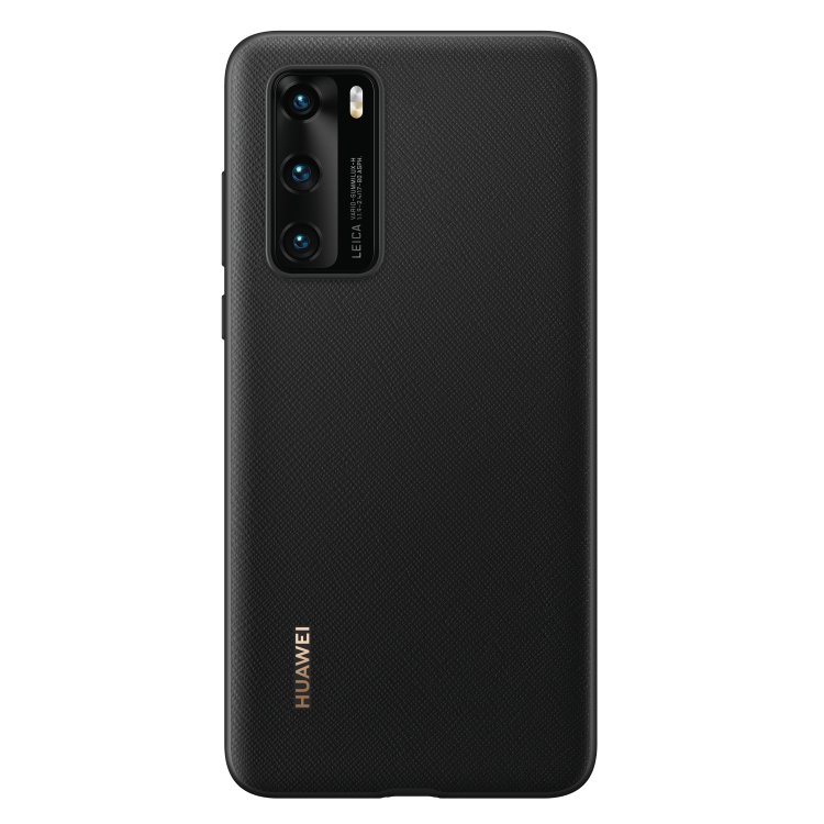 Eredeti tok Protective Cover for Huawei P40, Black