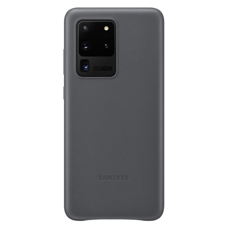 Tok Leather Cover for Samsung Galaxy S20 Ultra, gray