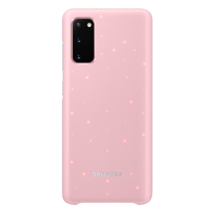 Tok Samsung LED Cover EF-KG980CPE Samsung Galaxy S20 - G980F, Pink